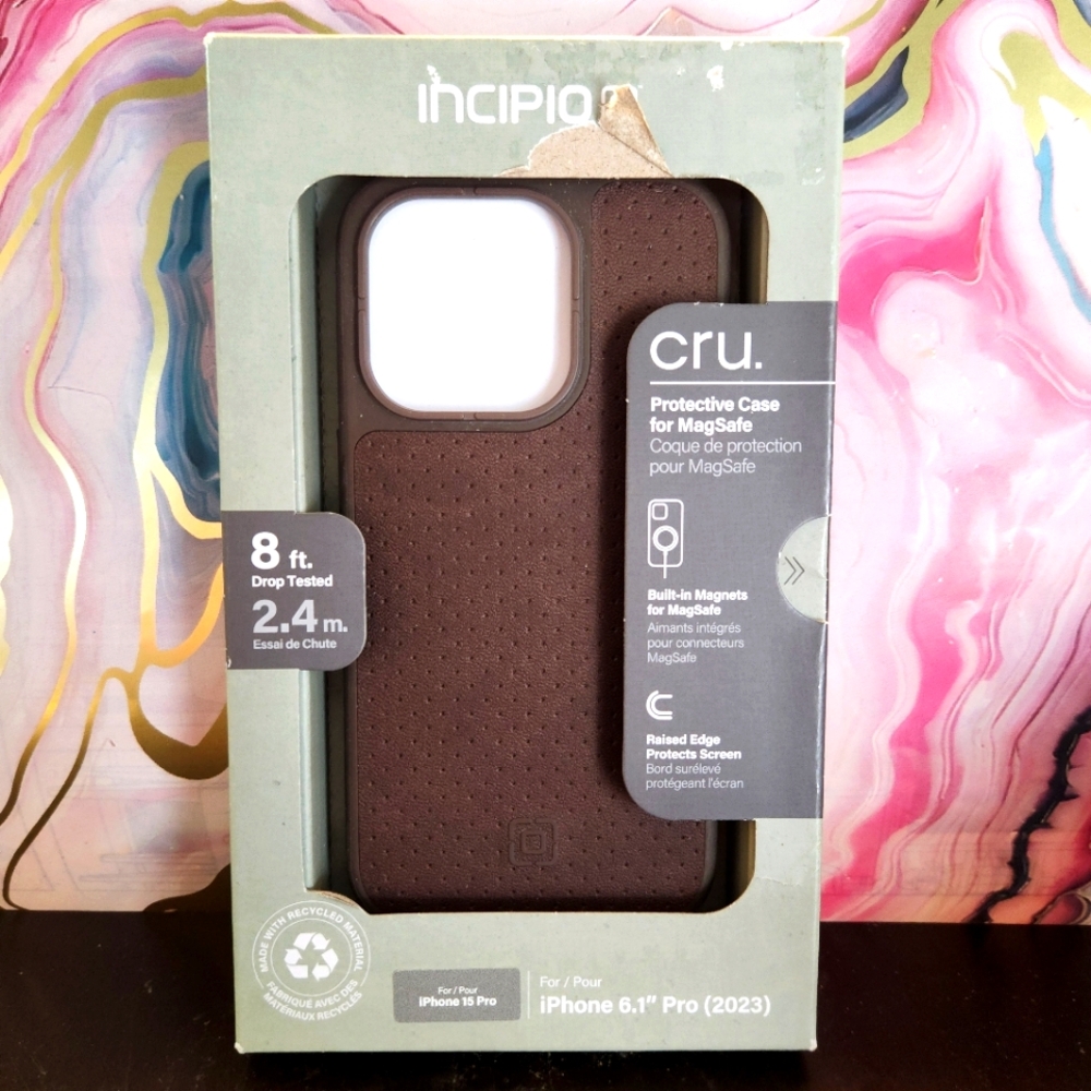 Incipio Brown Protective Case for Iphone 15 Pro